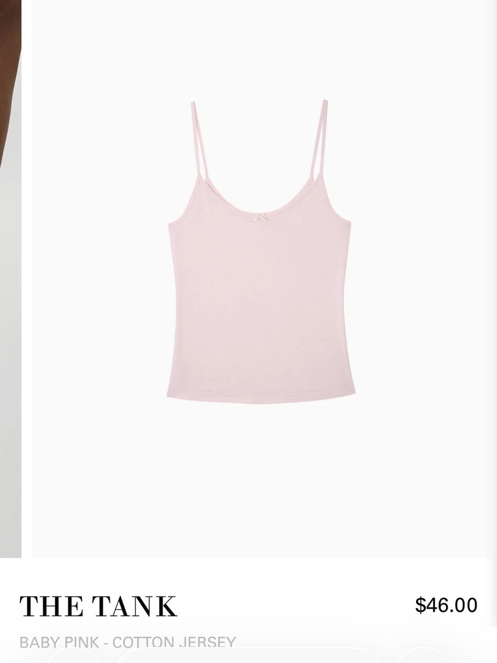Cou Cou Intimates Cotton Jersey Tank